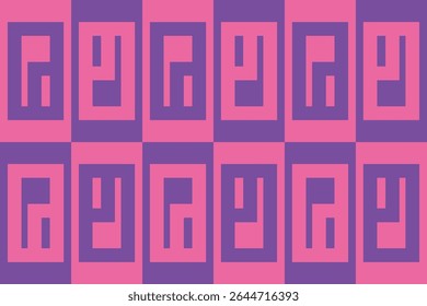Rectangle and Square Shapes and Designs Purple Colors Geometric Pattern Abstract Background Geometric Background