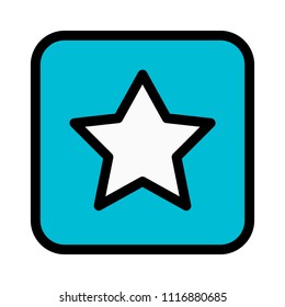 Rectangle Star Shape
