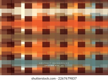 rectangle tile building shape urban abstract architech technology science theme modern art background use for advertisment poster website banner landing page product package design vector eps.