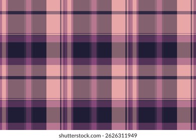 Rectangle vector texture check, warm background plaid textile. Throw tartan fabric pattern seamless in pastel and pink colors palette.