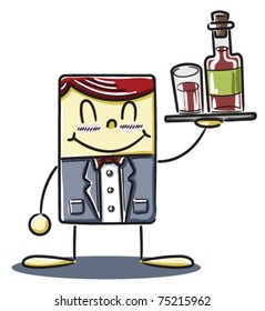 rectangle waiter