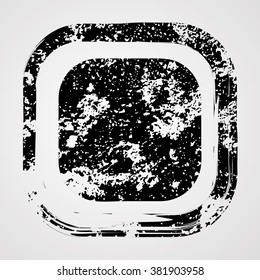 Rectangle.Modern Shape Stamps Collection,Grunge Circles. Banners, Insignias , Logos, Icons, Labels and Badges Set. vector design element