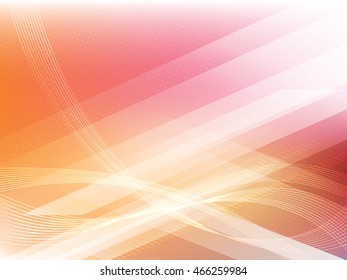 Rectangles and lines in orange abstract background, template layout vector illustration