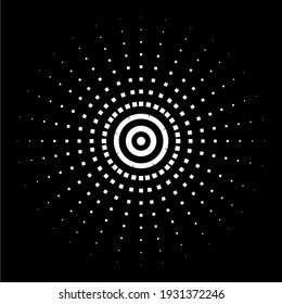 Patrón De Moto Rectángulos. Decoración contemporánea de interiores, exteriores, alfombras, textiles, prendas de vestir, tela, seda, tela, plástico, papel, envuelto, tapicería, etc. Ilustración vectorial  