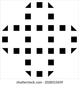 Rectangles Motifs Pattern. Decoration for Interior, Exterior, Carpet, Textile, Garment, Cloth, Silk, Tile, Plastic, Paper, Wrapping, Wallpaper, Pillow, Sofa, Background, Ect. 