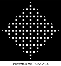 Rectangles Motifs Pattern. Decoration for Interior, Exterior, Carpet, Textile, Garment, Cloth, Silk, Tile, Plastic, Paper, Wrapping, Wallpaper, Pillow, Sofa, Background, Ect. 