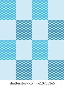 Rectangles with parallel diagonal slanting lines, seamless pattern