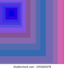 Rectangles of pink, red and blue colors overlap each other, forming a region tapering upward.