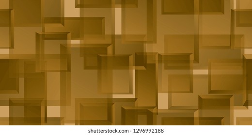 Rectangles. Translucent rectangles. Seamless pattern of gradient rectangles. Vector graphics