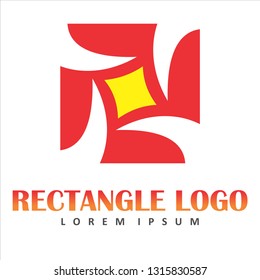 Rectangle-Shaped Logo for Commercial Use