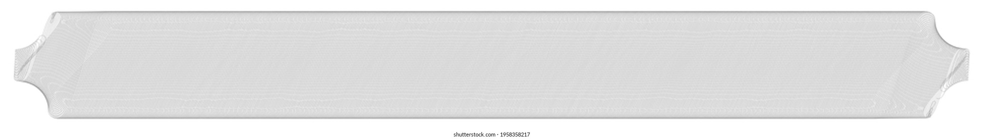 Rectangular banner, plaque, banner shapes with scribble effect