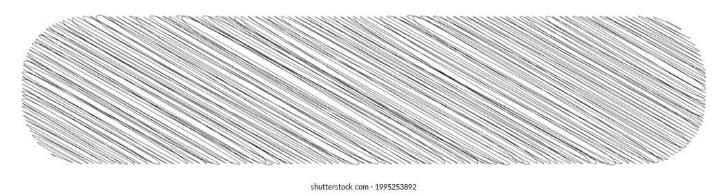Rectangular banner, plaque, banner shapes with scribble effect