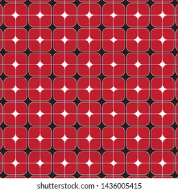 Rectangular Batik Motif. Pattern Background