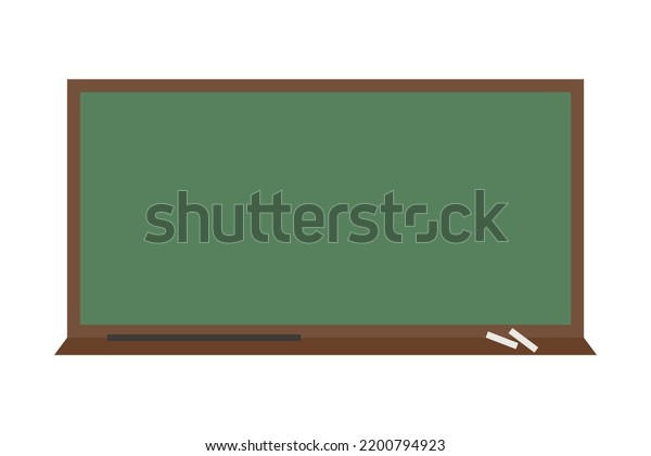 Rectangular Blackboard Vector Illustration Isolated On Stock Vector ...