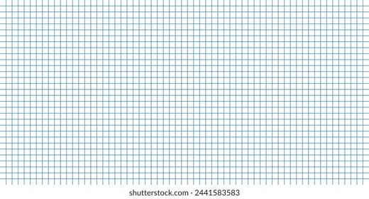 Rectangular blue grid in blue color, template for printing notebooks notebooks etc.