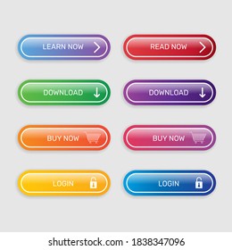 Game Ui Set Buttons Gui Build Stock Vector (Royalty Free) 1480314803