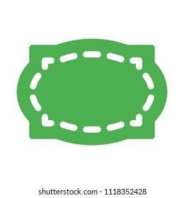 rectangular dashed frame