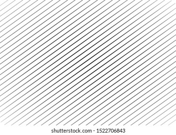 Rectangular diagonal, oblique lines, strips abstract, geometric pattern background. Slanting, slope lines halftone texture. Radial, radiating skew / tilt lines.