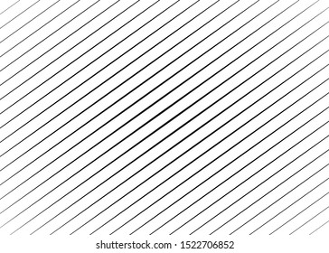 Rectangular diagonal, oblique lines, strips abstract, geometric pattern background. Slanting, slope lines halftone texture. Radial, radiating skew / tilt lines.