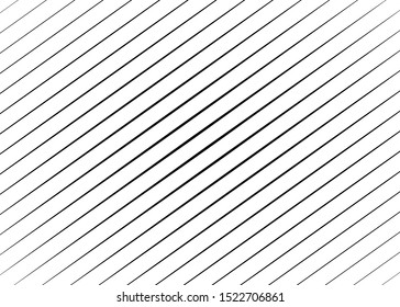 Rectangular diagonal, oblique lines, strips abstract, geometric pattern background. Slanting, slope lines halftone texture. Radial, radiating skew / tilt lines.