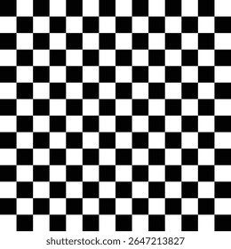Rectangular grid background in shape black and white. chessboard background