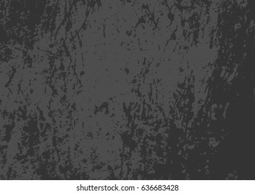 Rectangular grunge texture. Horizontal scratched dark background. Vector illustration.