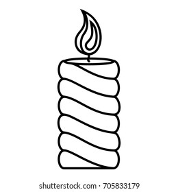 Rectangular icon. Outline illustration of rectangular vector icon for web