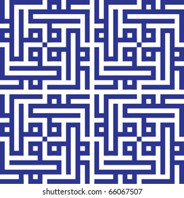 Rectangular Kufic pattern