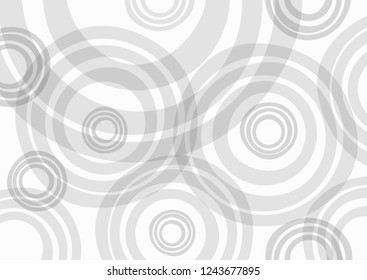 Rectangular light background with round uneven elements. Simple vector illustration.