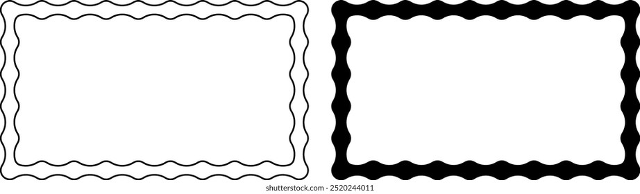 quadro Metaballs retangular com espaço de cópia