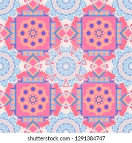 Rectangular pattern for your business design. Geometric background in Origami style with gradient. Violet, blue and pink vector polygonal illustration, which consist of rectangles.