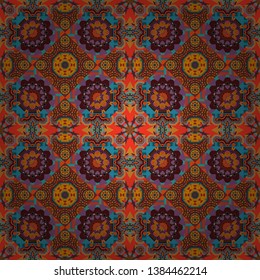 Rectangular pattern for your business design. Geometric background in Origami style with gradient. Brown, red and orange vector polygonal illustration, which consist of rectangles.