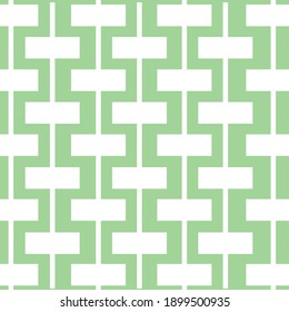 rectangular patterns of white color on green background vector