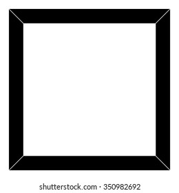 Rectangular picture frame vector