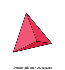 rectangular pyramid shape in mathematics