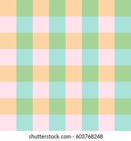 Rectangular seamless vector pattern as a tartan plaid mainly.