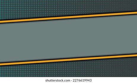 Rectangular slant in pale green, golden border, placed on a retro-styled background.
