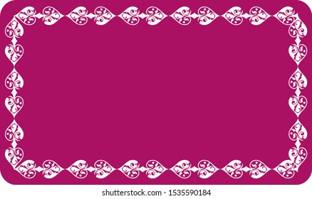 Rectangular Spade Shield Decal Element