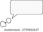 Rectangular speech bubble box frame message halftone comic pop art vector illustration.