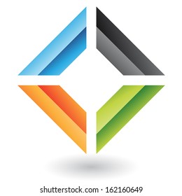Rectangular and Square Abstract Icon
