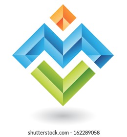 Rectangular and Square Abstract Icon