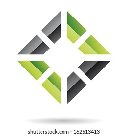 Rectangular and Square Abstract Icon