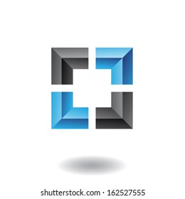 Rectangular and Square Abstract Icon