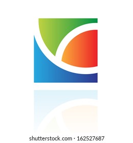 Rectangular and Square Abstract Icon