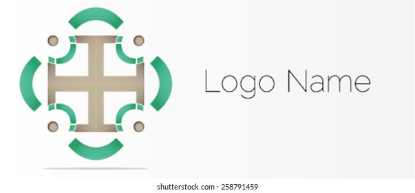 Rectangular and Square Abstract Icon