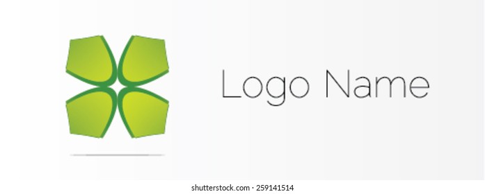 Rectangular and Square Abstract Icon