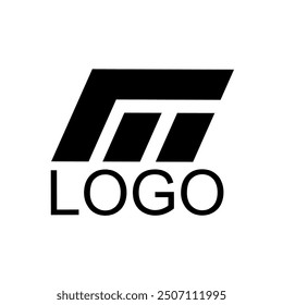 Rectangular Vector Logo Conveys Conformity, Peace, Solidity, Security And Equality. Meanwhile, black has the impression of elegance, classicism, strength and satisfaction. Good For Your Brand Logo