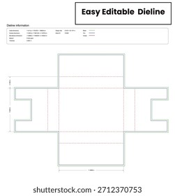rectangular_protective_inserts_inserts_dividersdieline template box dieline die lines packaging custom dieline  box cardboard box dieline pizza  printable product packaging layout,