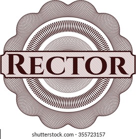 Rector money style rosette