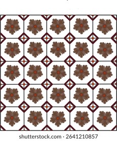 recurrent flower images. Repeated rear